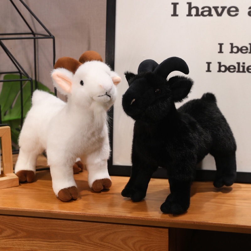 Simulation Little Goat Small Pendant Sheep Doll Alpaca Plush Toy Children's Birthday Gift W260306-image-1096639873