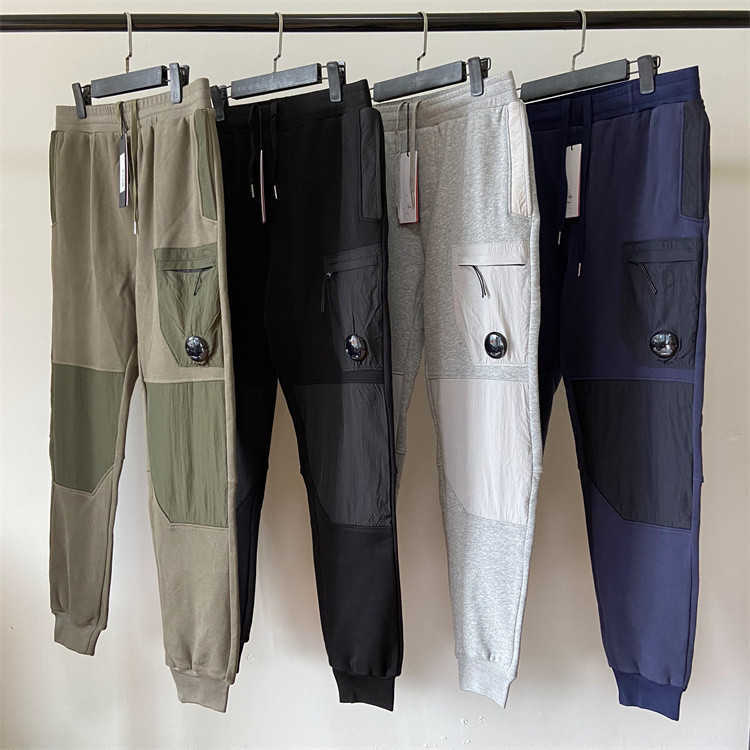 Automne/hiver hommes style coréen épais et chaud sport décontracté pantalons longs-lâche coton survêtement vêtements pour hommes S251010