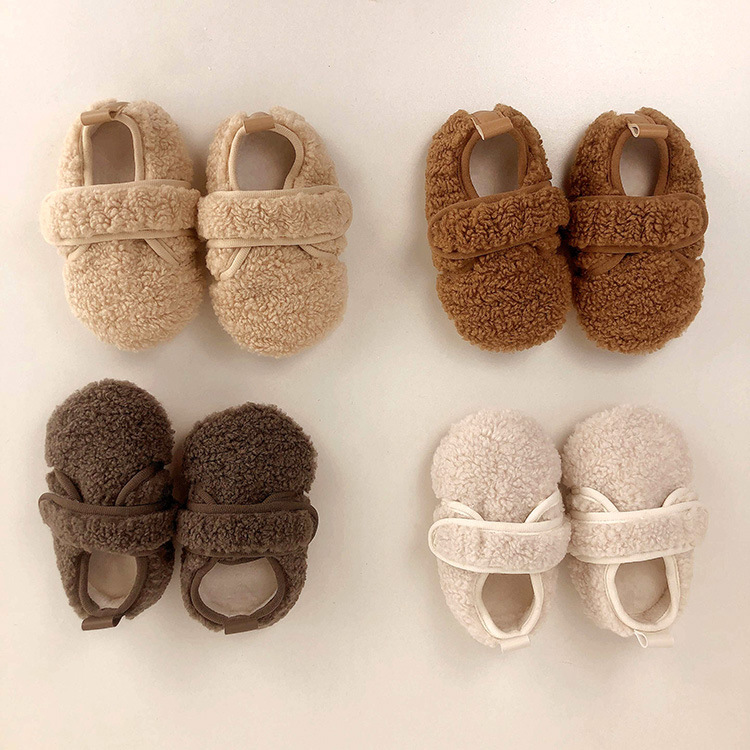 Boots Infant Warm Plush Baby Winter Soft Soled Non Slip Umshop Newborn First Walking Shoes Sizes 0 18 Months U01001