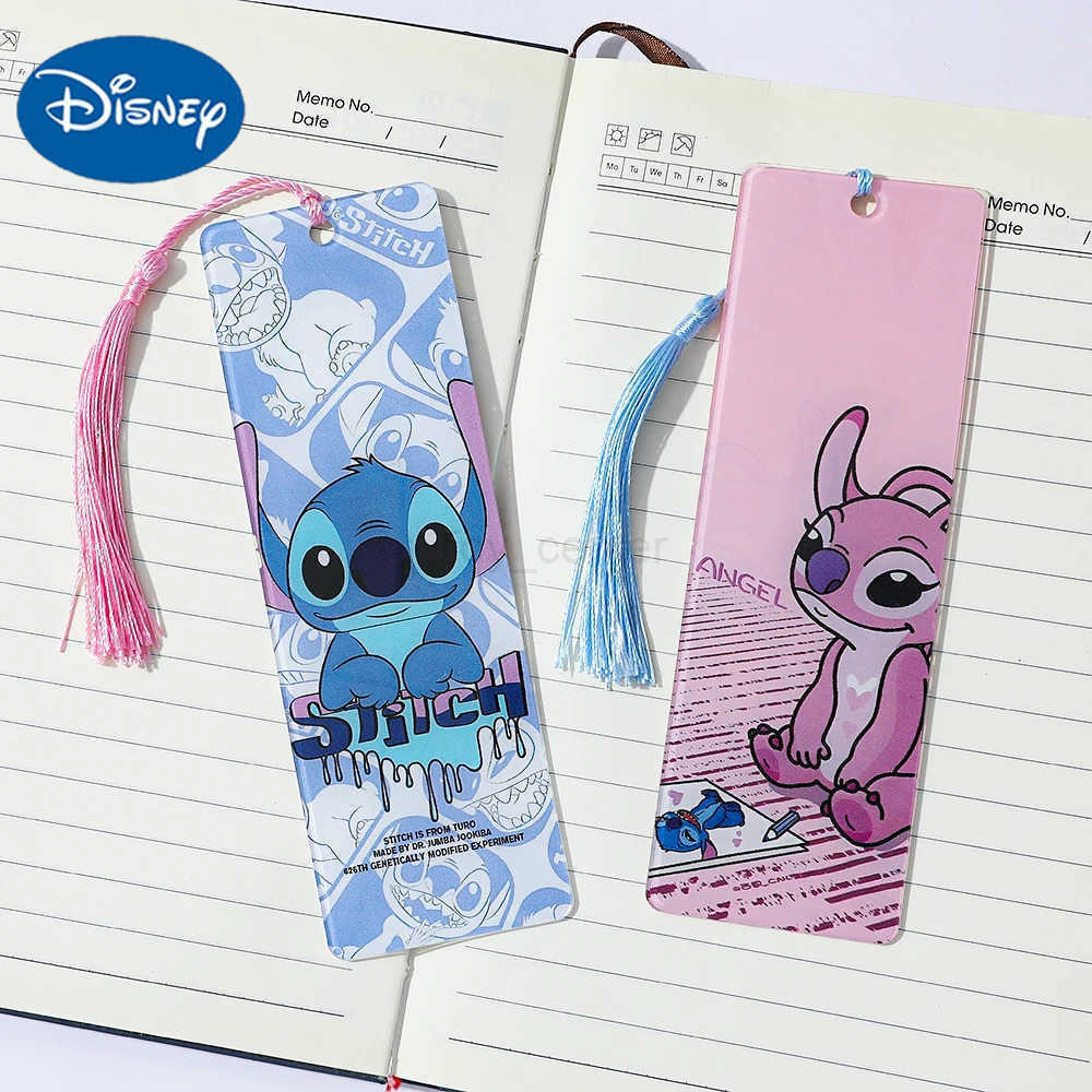 Disney designer Animation Inspired Stitch Acrylic Bookmarker by Disney Ideal for Book Collectors H251119-image-1079082883
