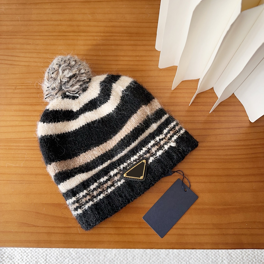 Designer beanie luxury women Bonnet hat Men wool beanie fashion Skull Cap Knitted Fitted Hats for women Luxury warm Berretto Beenie hat Sale winter