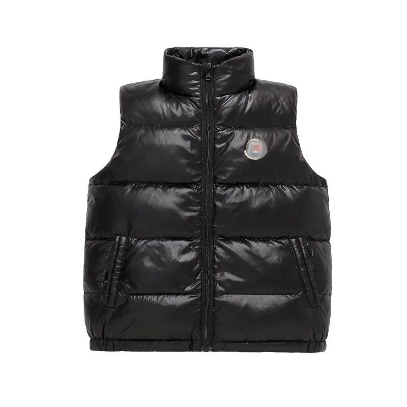 kids M designer down jacket fashion brand, children's jackets, baby winter clothes, thick and warm embroidered coats for boys and girls, top ve
