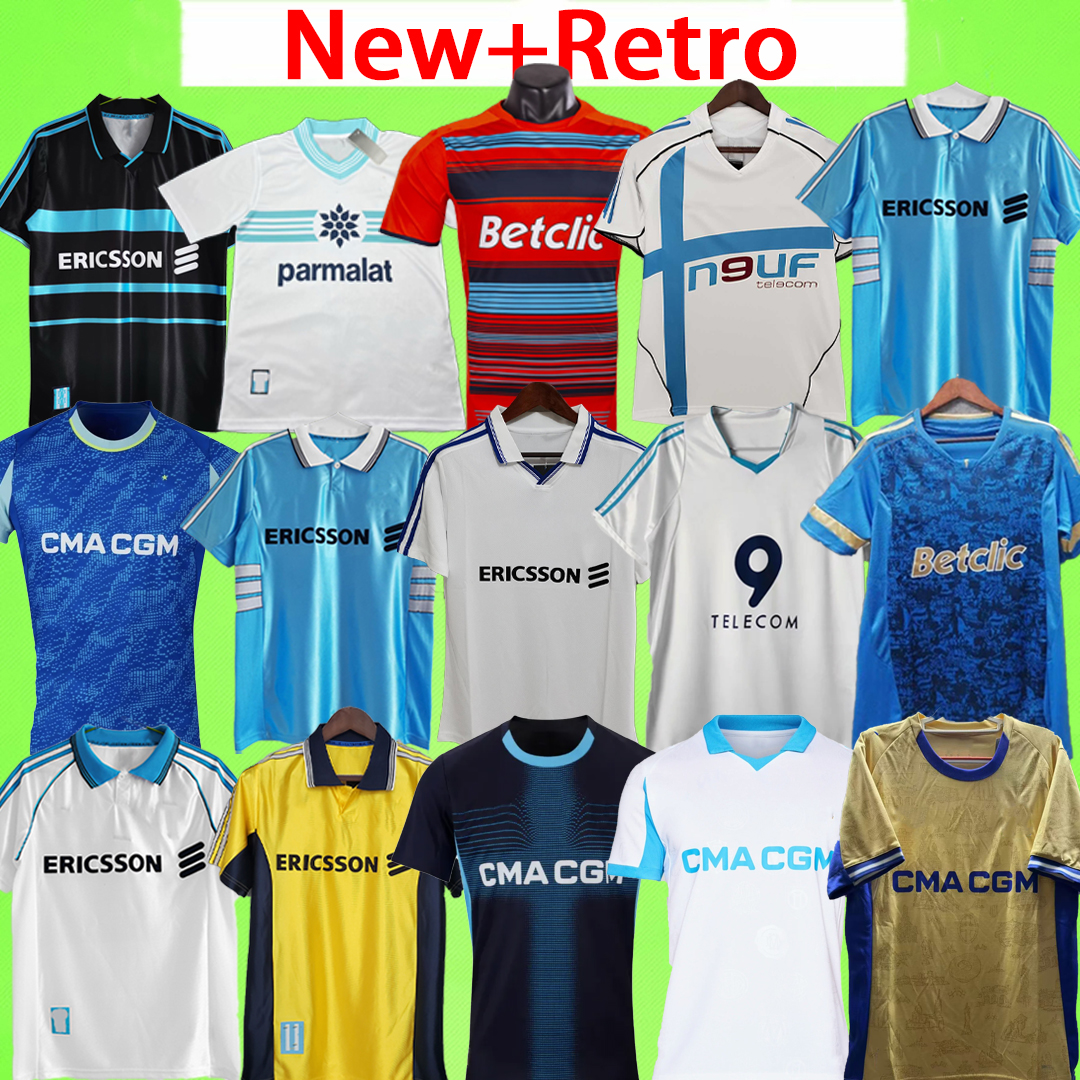 New + Retro 25 26 maillot de foot GREENWOOD marseilL e Soccer jersey 125th Anniversary 4th GOUIRI OUNAHI harit 2025 2026 OM Men Kids football shi