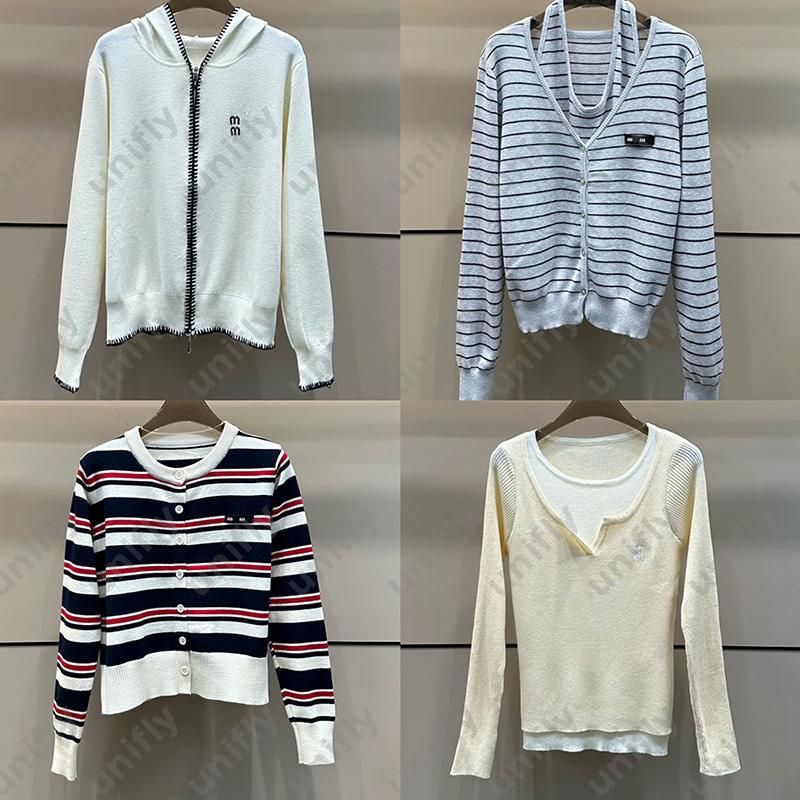 Ladies Sweater Designer Womens Knitted Cardigan Luxury Long Sleeve Shirts Female Hooded Jacket Clothes Lady Tops Sweater Pullover Coats DPD2509061 46$