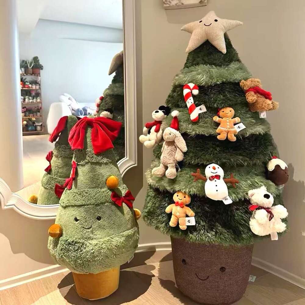 Fun doll, JC plush toy, large-sized tree decorative pendant, figurine, Christmas gift W260306-image-1096679101