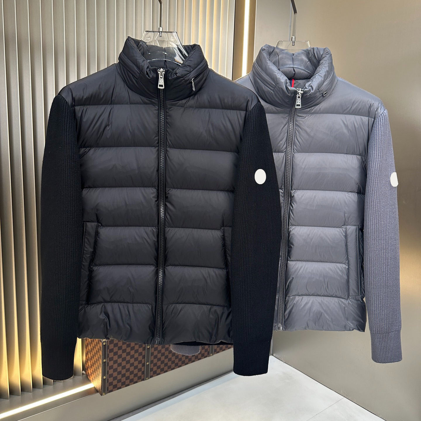 Men's plus size Outerwear Coats Puffer Jacket designer jacket hoodie suit hooded casual fashion color stripe printing top quality wild breathab