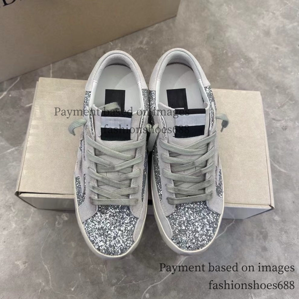Suede silver lace up casual mens and womens shoes flat skate shoes outdoor running sports shoes high-end luxury designer retro shoes sizes 35-46+