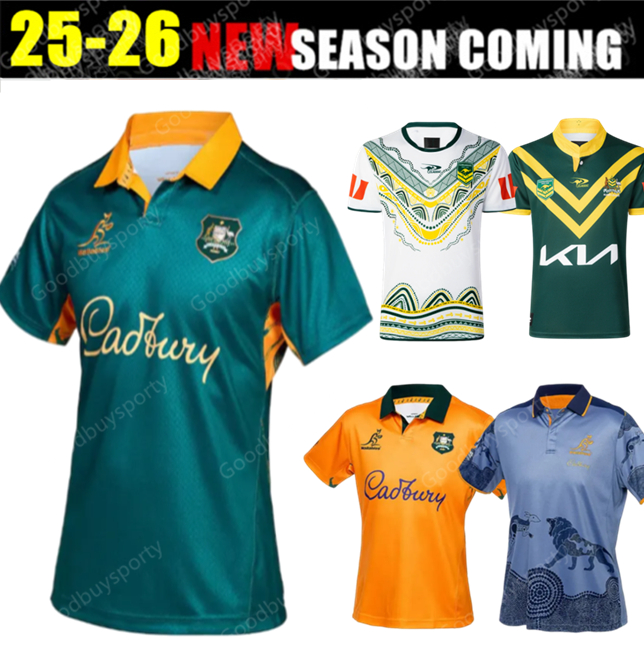 2026 Australian rugby jerseys 2025 shirts 2526AFL national team-image-900426008