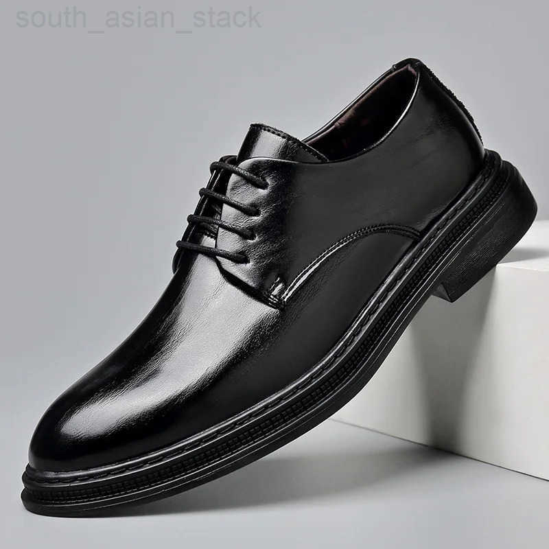 Mens business formal wear casual leather Britishstyle dress wedding shoes Z251013