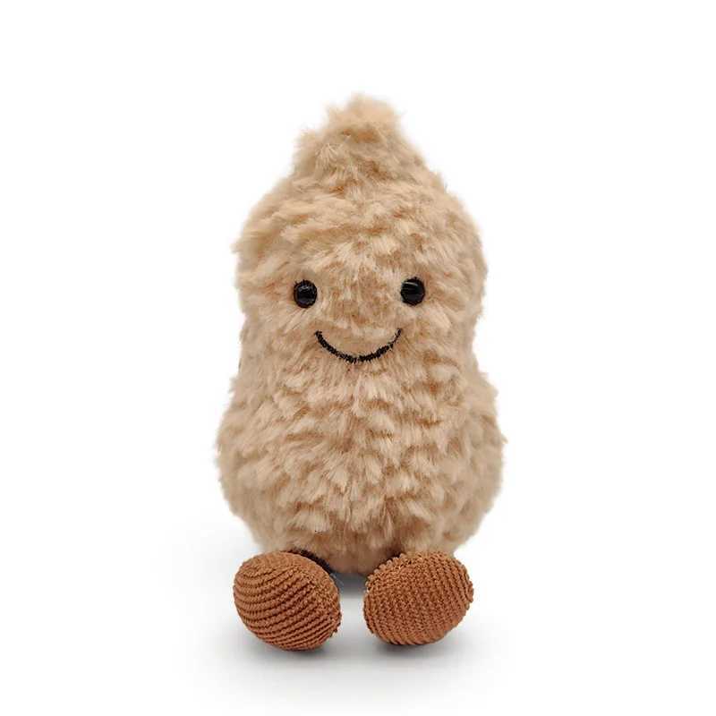Cute Peanut Plush Toys Stuffed Soft Peanut Plushies Keychain Small Pendant Bag Key Decor Kids Toys Kid Gift C251013-image-1079667514