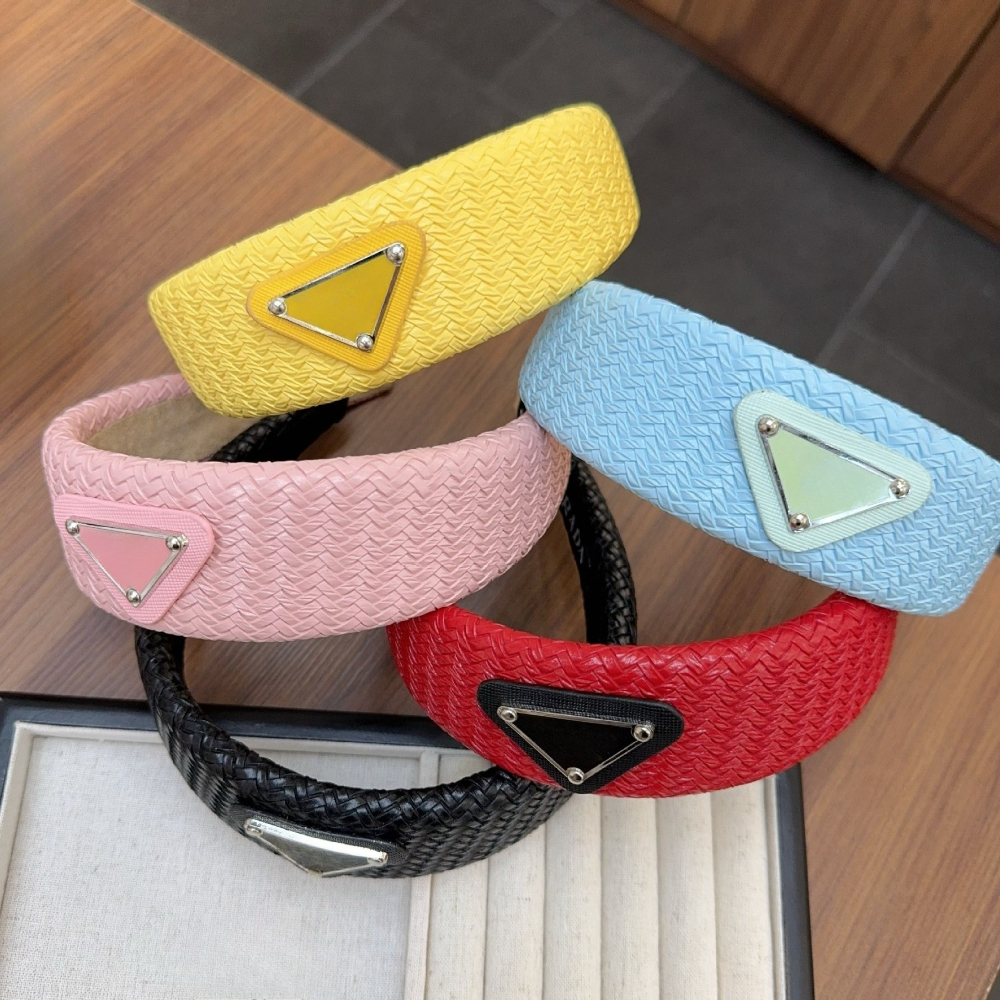 Designer Headband Classic Simple PU Material Wide Brim Headband Women&#039;s Casual Style High Quality Hair Accessories Multiple Colors Optional-image-1079583262