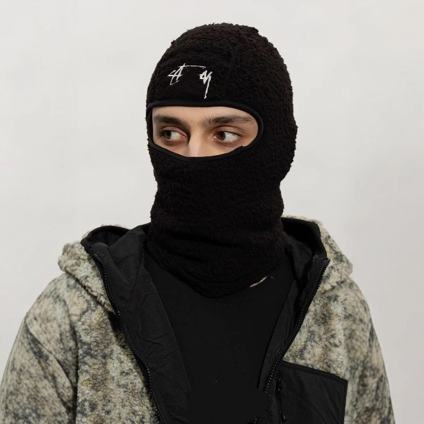 Fleece Balaclava Hip Hop Ski Mask Beanie Designer Hat Brand Outdoor Cycling Windproof Riding Mask Headgear Brand Street Protect The Ears And Keep