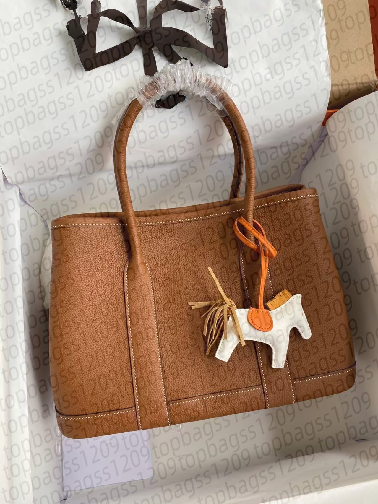 Sac à main de créateur Sac à main de luxe de mode pour dames Sac à main en cuir véritable de haute qualité Sac de jardin multicolore de grande ca
