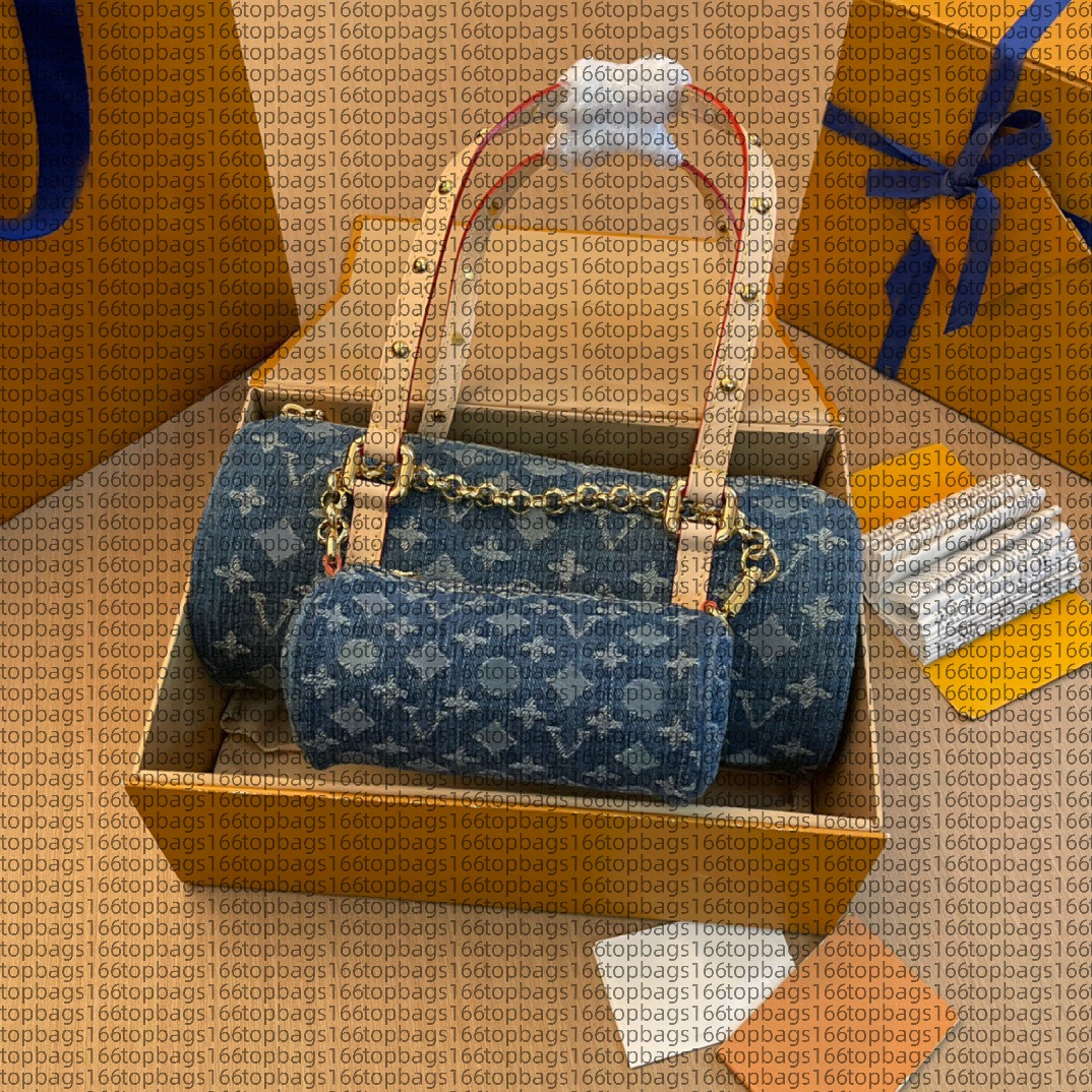 Marques célèbres sac fourre-tout Mère et fils avec des oreillers de cowboy mode Baguette épaule bandoulière paquet d'embrayage sac à main message