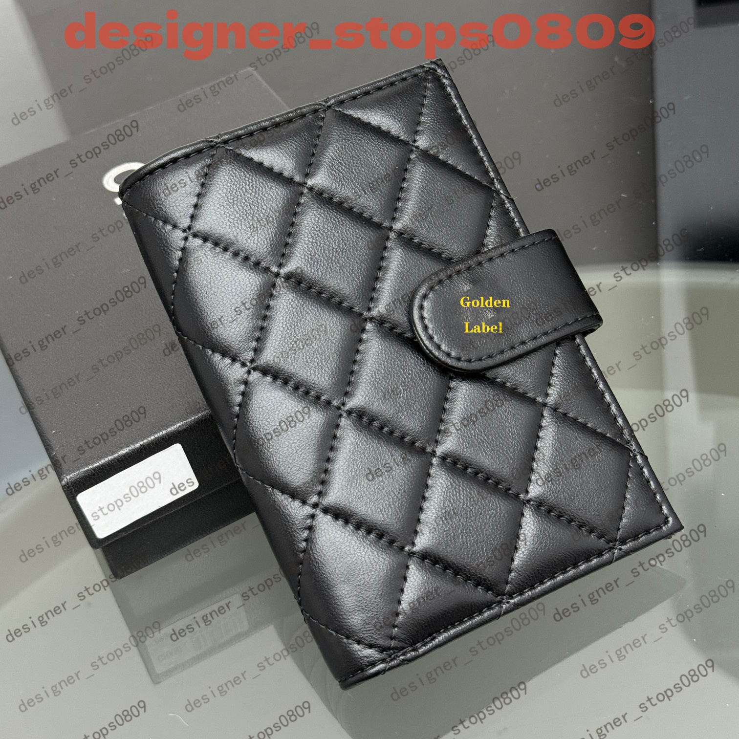 Designer passport small laptop protective desktop agenda cover, fashionable women's wallet, cardholder's business card holder, luxury w-image-1094039649