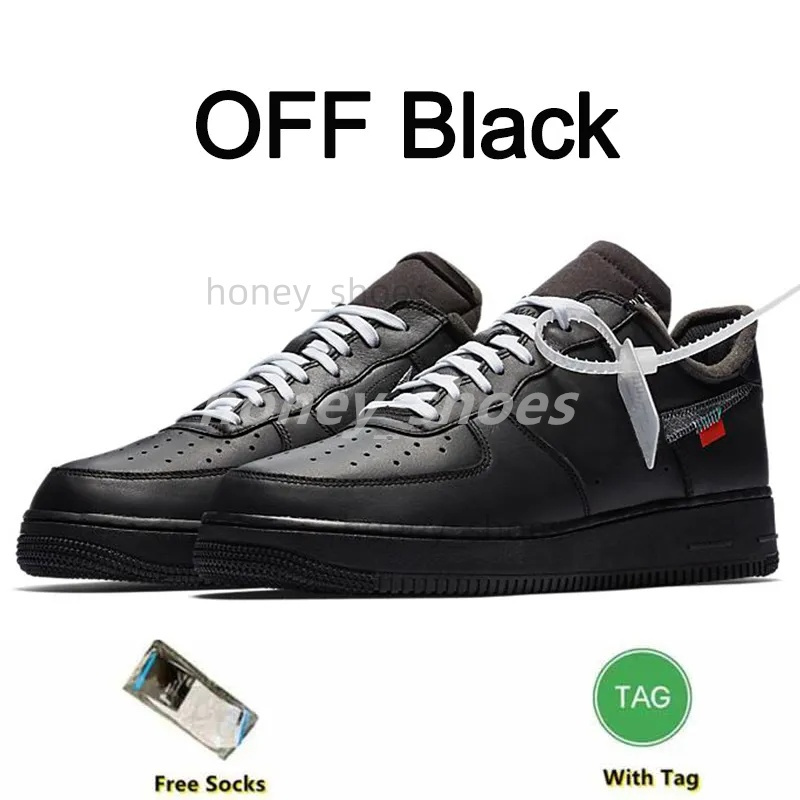 Designers 1 07 ForC Casual Shoes Trainers Men Women Low All White Pure Black Wheat Skateboard ONE Leather Tennis Sports Jogging Shoe High Running Ou