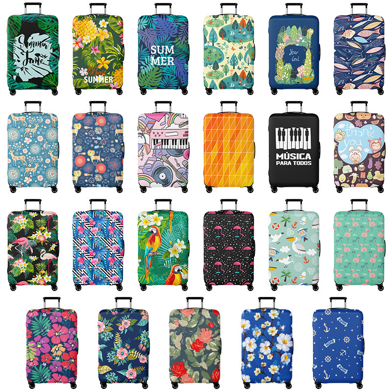 LUGGAGE Cover for Travel, Offering Protection Against Scratches and Dirt, with a Sleek Design to Keep Your Suitcase Looking New-image-1079765662