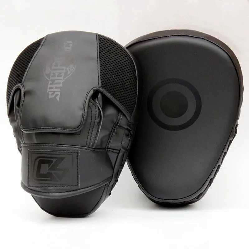 Boxing Hand Target Curved Boxing Pads MMA Target Focus Punching Gloves Thai Strike Kick Shield Hook Jab Pads Kickboxing Training J251015-image-1080034768