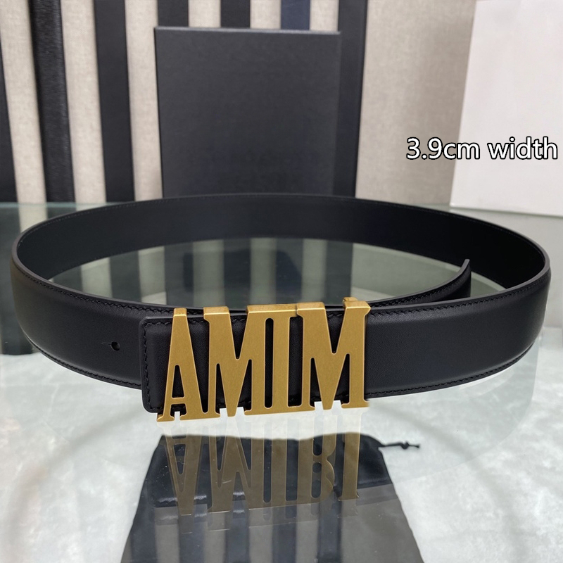 2025 Men's Leather Belts Waist Band Casual Letter Smooth Buckle Belt Width 3.5cm 3.0cm with gift box