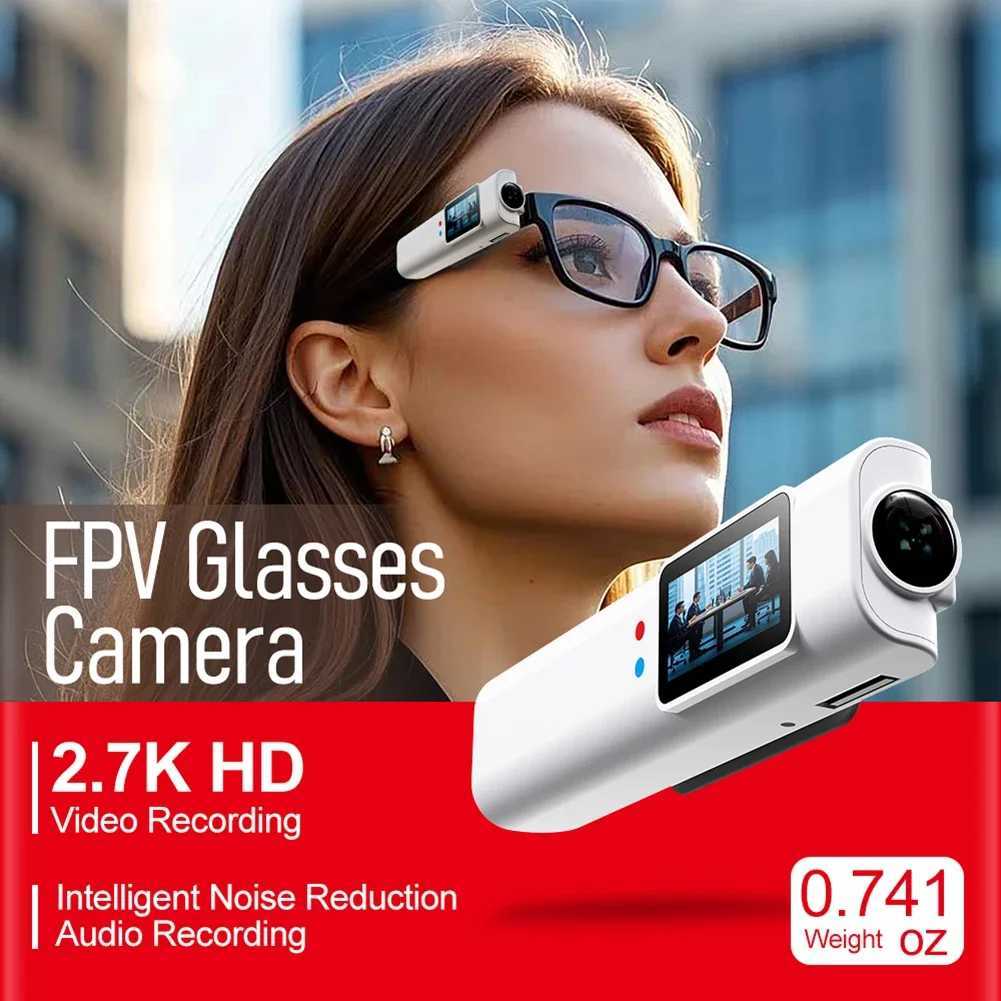 Wireless Glasses Action Camera 4K HD WiFi Mini Digital Camera 250mAh Video Recorder Camcorder Sport on Glass for Cycling Hiking J2511151-image-1080069051