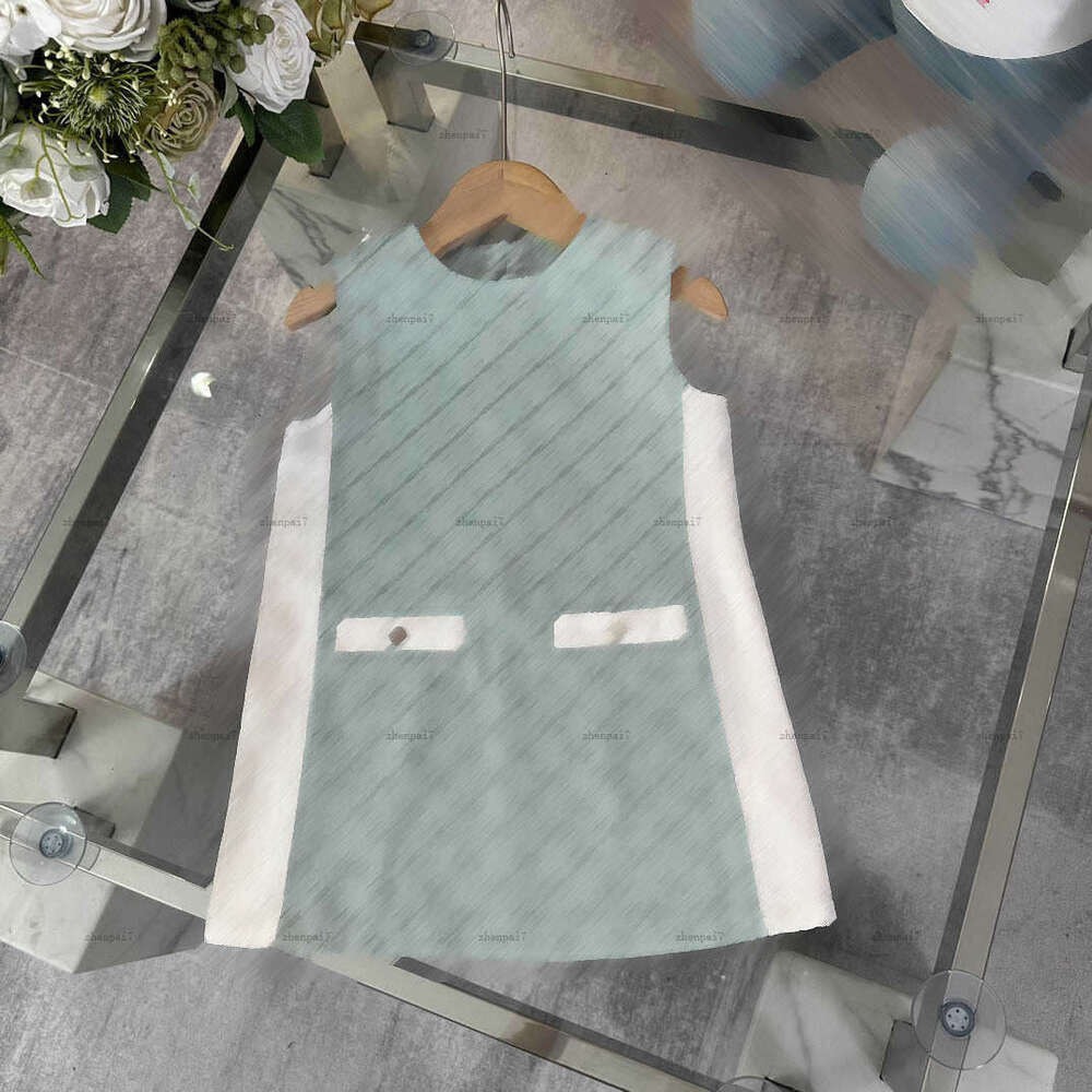 Top sleeveless girls dress fruit pattern Princess dress Summer kids designer clothes Letter printing baby skirt A014X01N005-a-image-1079895565