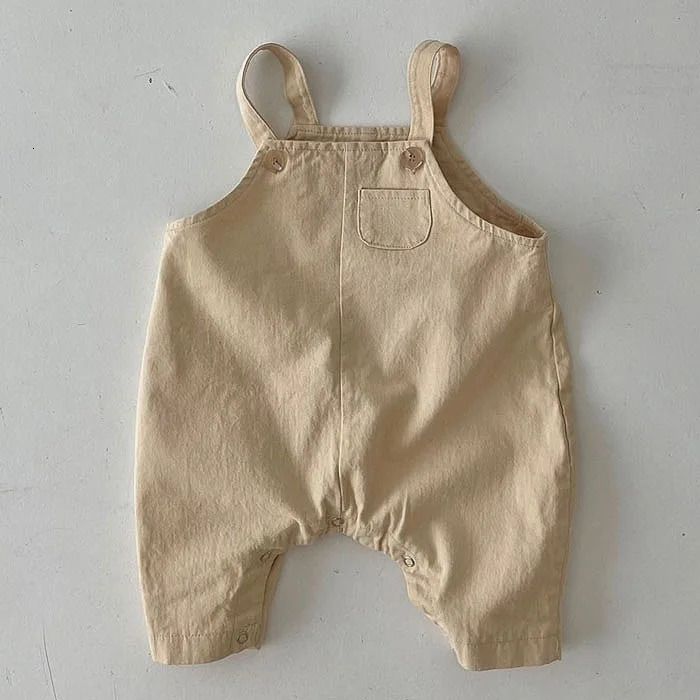 K536 Summer Baby Sleeveless Cotton Rompers Cute Infant Strap Jumpsuit Kids Boys Girls Casual Overalls born Clothes 024m-image-1080026032