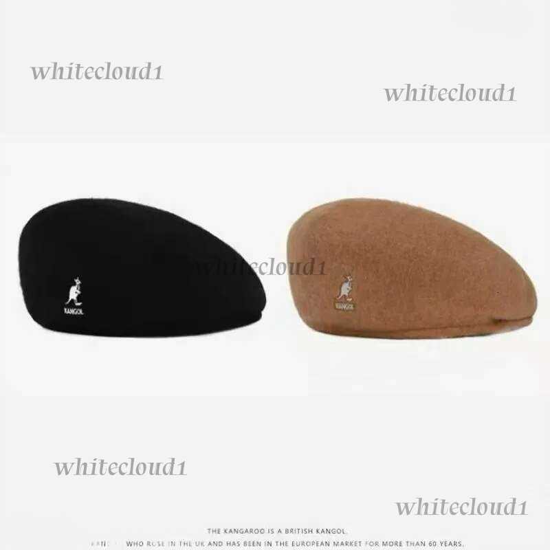 Berets Berets Wool Beret Hat Women Korean Versatile Forward Hats Warm Walking Ladies Solid Color Casual Winter Painter MenBerets