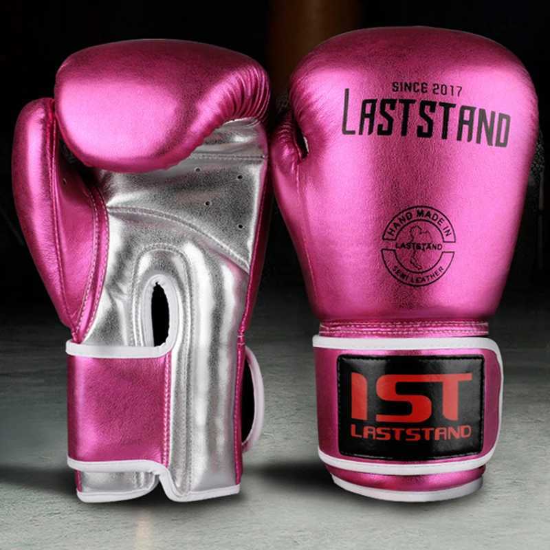 LASTSTAND 812 OZ Muay Thai Microfiber Leather Boxing Gloves Adult Women Men MMA Gym Training Boxing Gloves Equipments J251015-image-1080039918