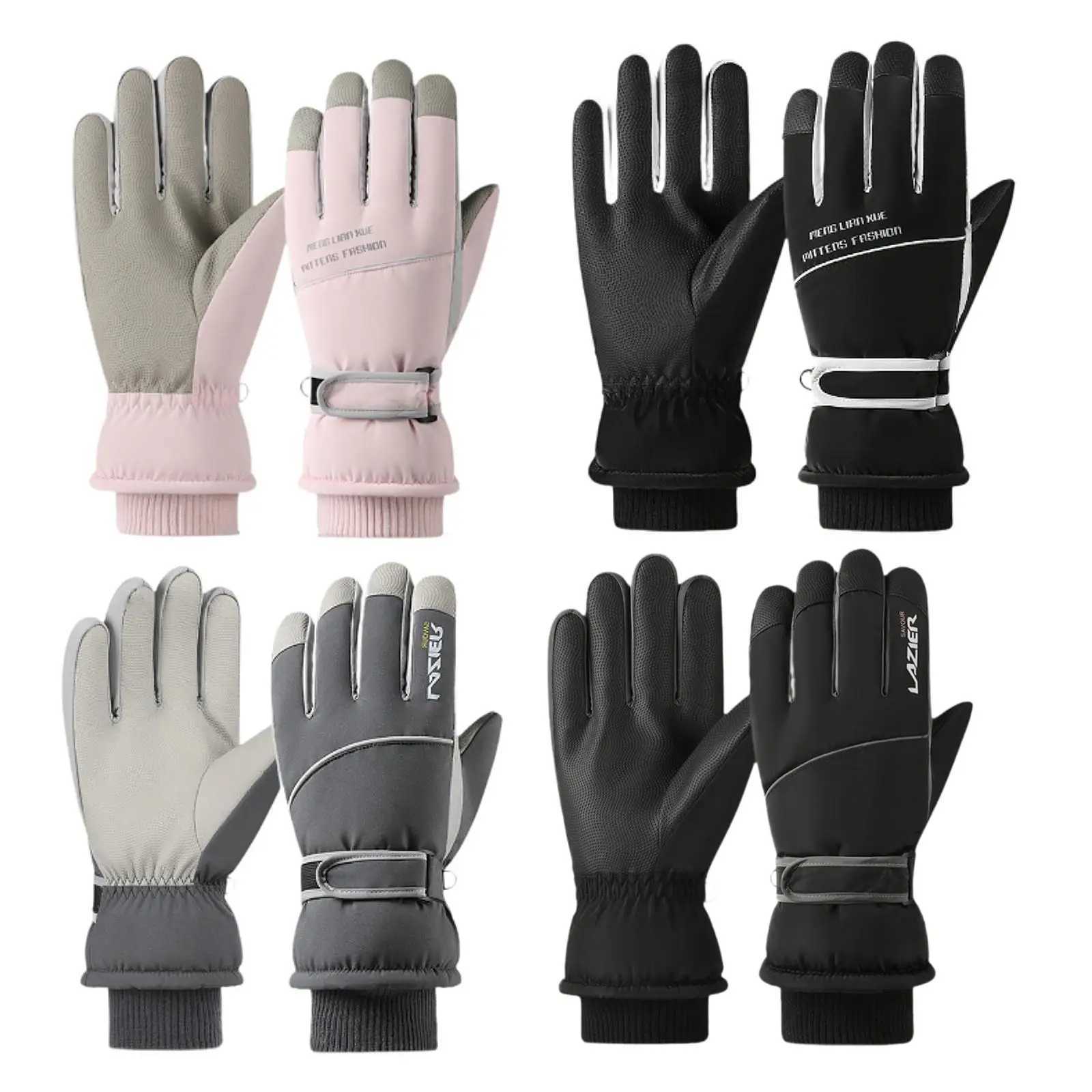 Winter Ski Gloves Windproof Gloves for Men and Women Touchscreen Snow Gloves Hand Warm Full Finger Breathable Wear Resistant J251016-image-1080206771