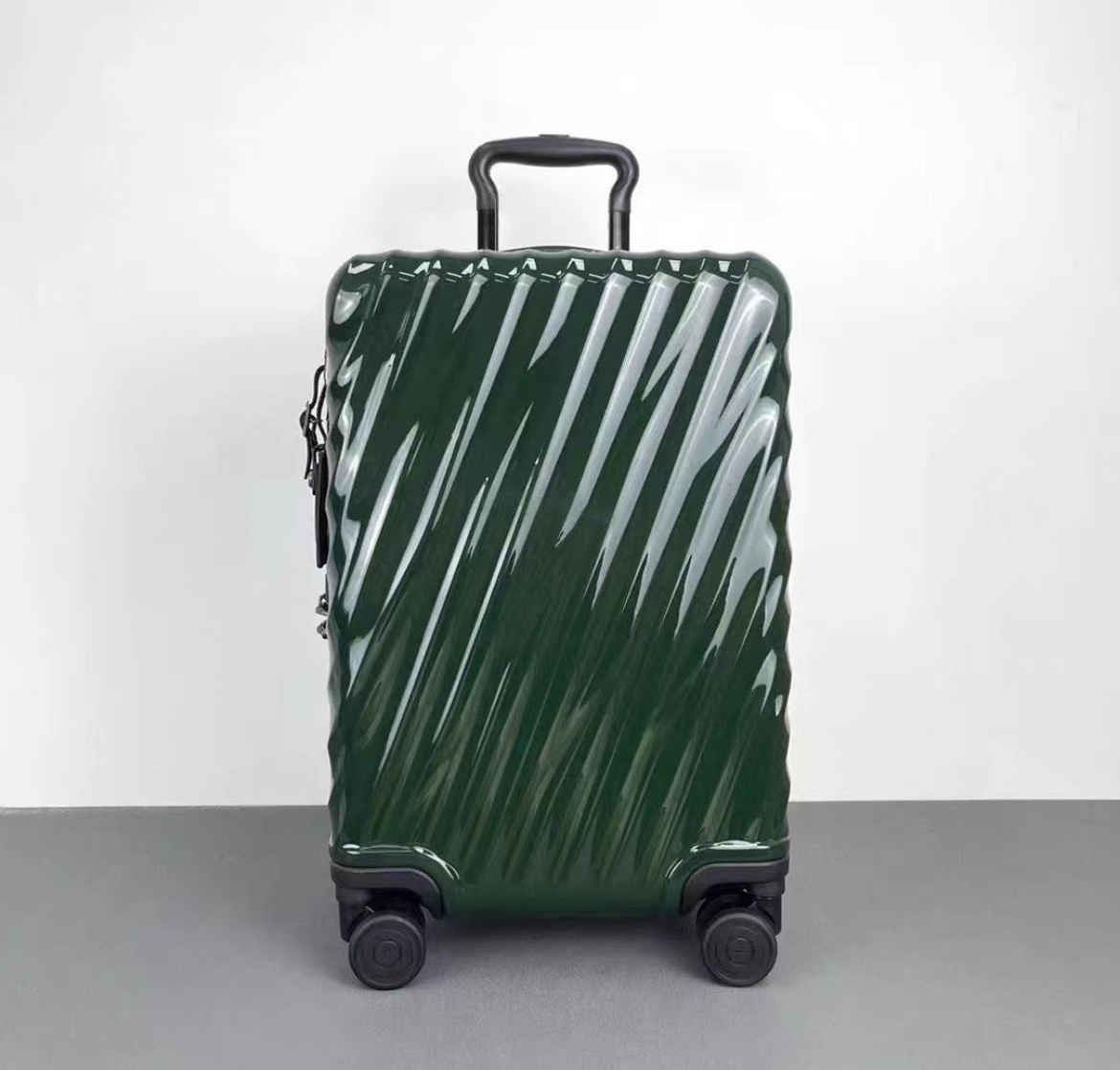 Designer luggage fashionable diagonal classic luggage Internationally certified designer carrying luxury luggage with you-image-1099240969