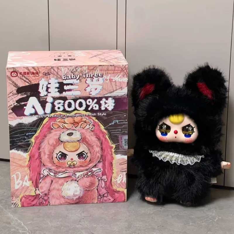 Hot Genuine Baby Three Ai 800 Blind Box Can Tell A Story In English Limited Kawaii Action Figure Big Vinyl Doll For Girl Gift Y251015-image-1080053449