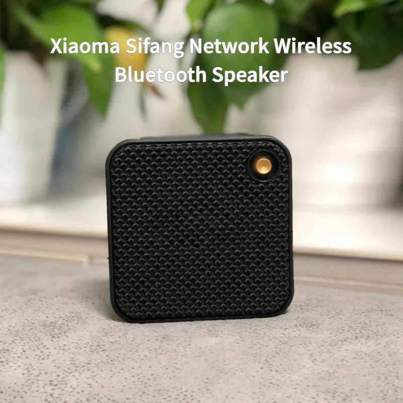 Small square wireless Bluetooth mini speaker retro subwoofer mini speaker portable longlife outdoor anti drop mini speaker J251116-image-1080145634