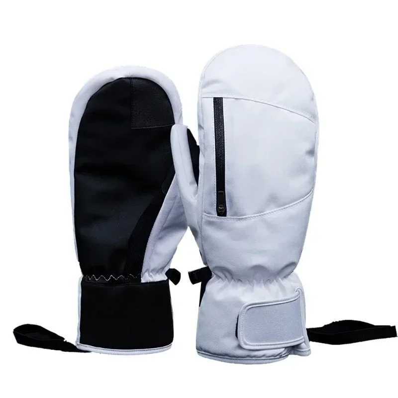 Winter Skiing Gloves Waterproof Snowboarding Touch Screen Thermal Thick Snow Gloves Men Women Snowmobile Warm Mittens J251204-image-1087177507