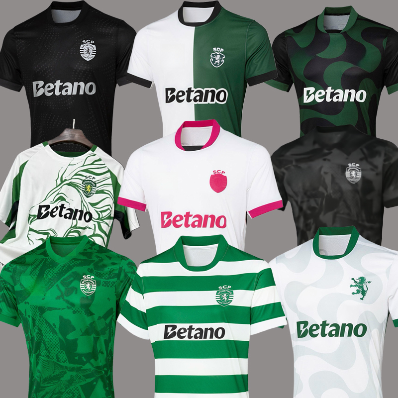 25 26 Sporting Clube de Portugals soccer jerseys 2025 2026 home away THAILAND Murillo football shirts Men Uniform-image-883865268