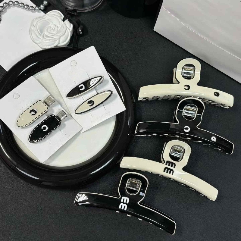 Luxury Brand Designer Hair Clip Barrettes Letter Hair Claw Clip Yellow Hairpin Hair Clip Jewelry Hairpins Hair Accessories-image-1080100876