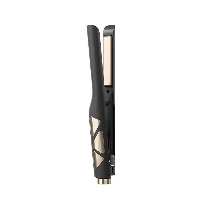 2 In 1 Hair Straightener Hair Curler Professional Ceramic Flat Iron For Short Hair Women And Men Beard Straightener J251116-image-1080214012