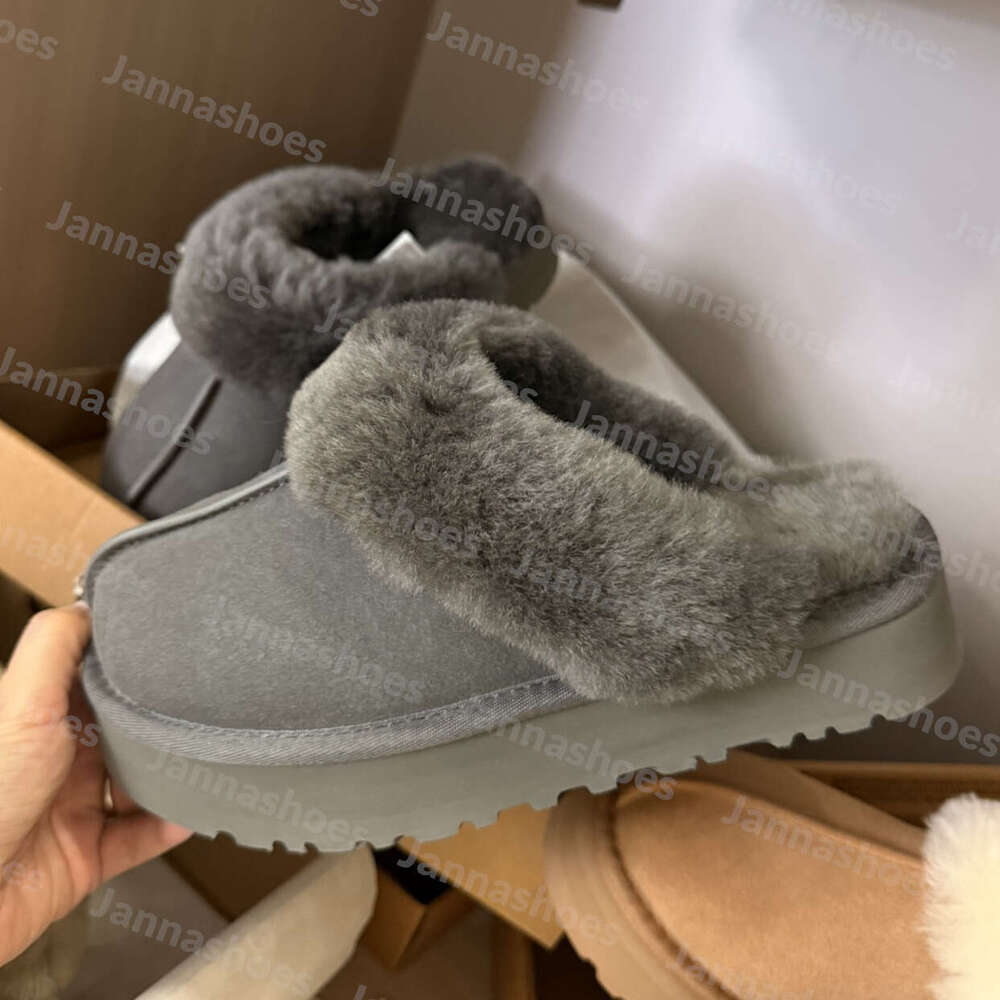 Designer Mens Womens slippers Tazz Chesut Fur Slides Dheepskin Shearling slipper Tasman Classic Ultra Mini Platform Boots women snow Wool Blend Wint
