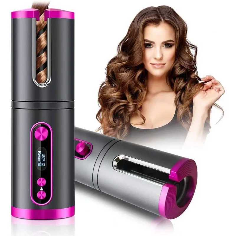 Newest Design Electric Cordless Automatic Hair Spiral And Styler Curling J251116-image-1080216989