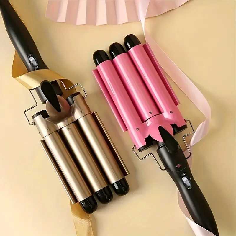 Professional Hair Tools Curling Iron Ceramic Triple Barrel Hair Styler Hair Waver Styling Tools Hair Curlers Electric Curling J251116-image-1080216956