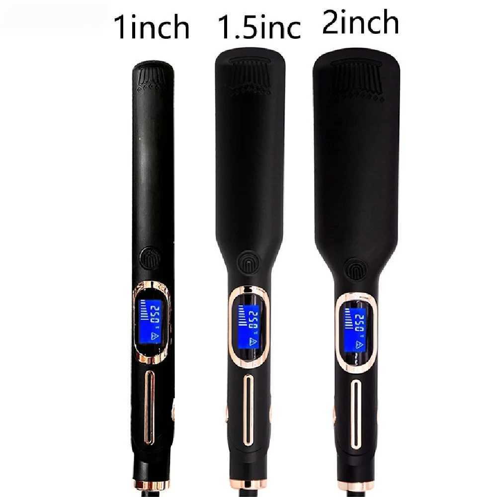 Hair Straightener 480F High Temperature Professional Wide Plates Irons MCH Hard Anodized Plate Treatment Hair Flat Iron J251116-image-1080214017