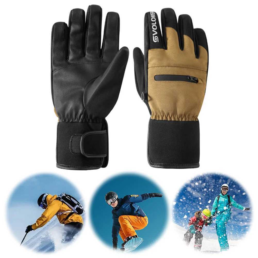 Snow Gloves Touch Screen Cycling Gloves Windproof Motorcycle Gloves Cold Weather Gloves for Men and Women J251016-image-1080208390