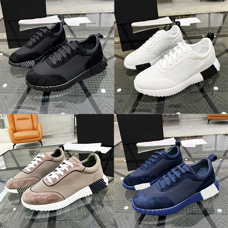 Fashion Bounce Sneakers For Men Designer Suede Casual Trainers Women Lightweight Breathable Outdoor Sports 959-image-890159684