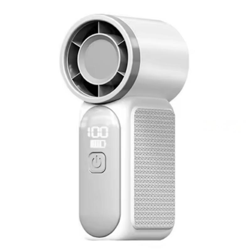 X688 Super Mini Handheld Turbo Fan Outdoor & Daily Use Portable Small Fan USB Rechargeable & Long-Lasting Battery Life-image-1080340176