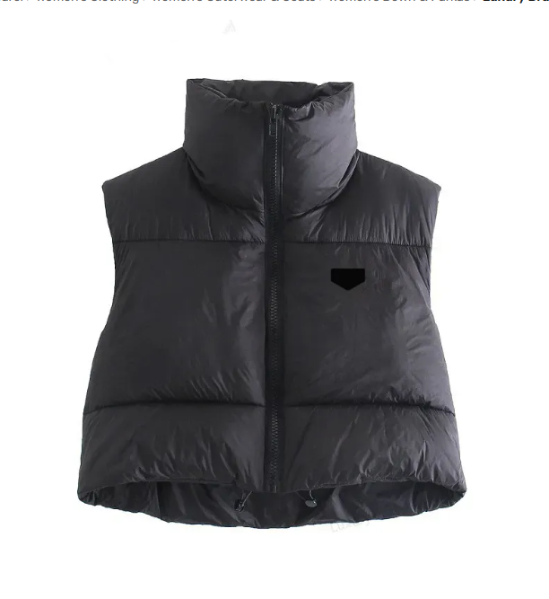 Luxury Brand Women Down Jacket Designer New Vest Coat Brand Badge Down Vest Women Fashion Coat Casual Down Jacket