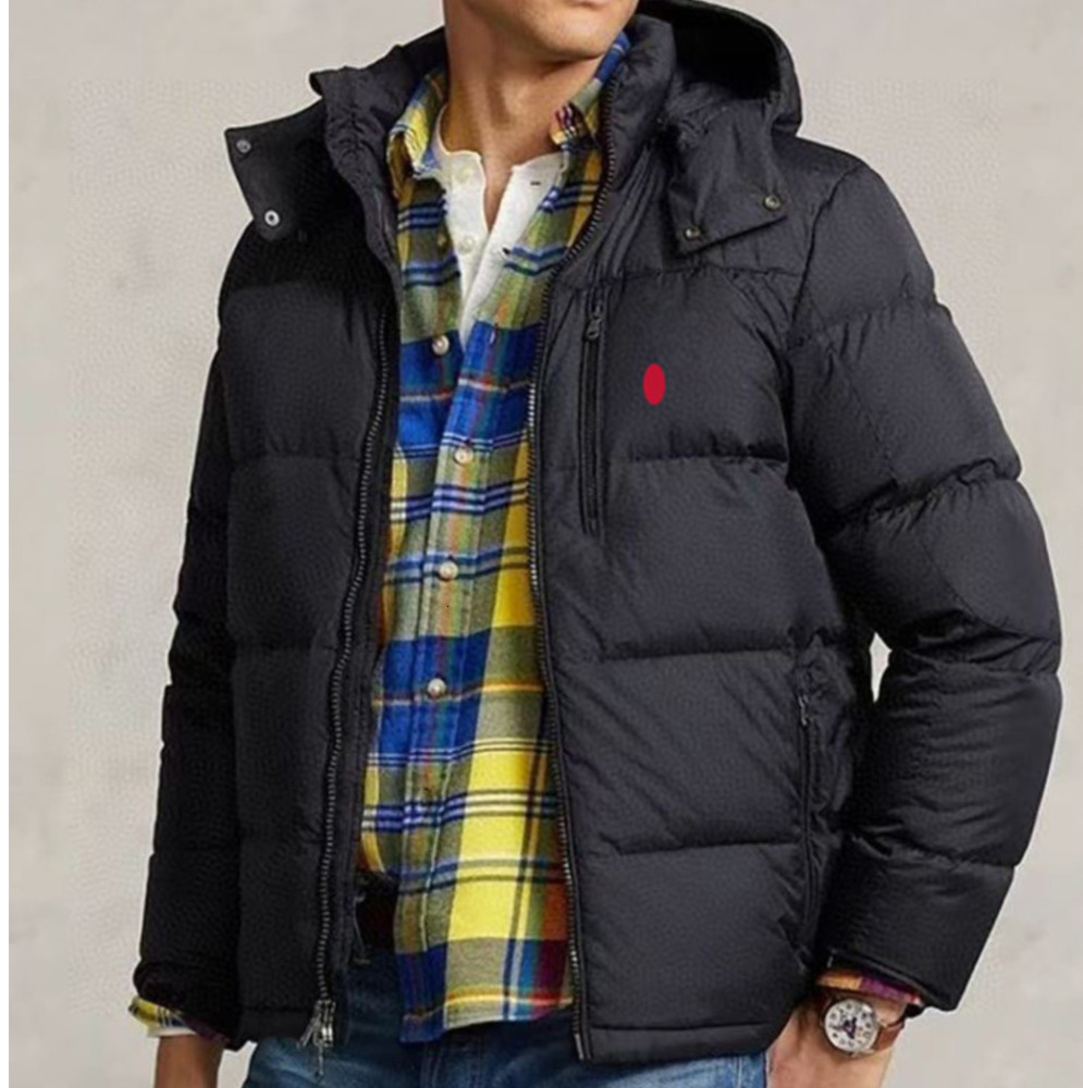 Mens Jackets Women Winter Polo Down Coats Zipper Designer Outerwear Clothing Fashion Parkas Men Windbreaker Thick Warm Embroidered Hooded Coat faqx