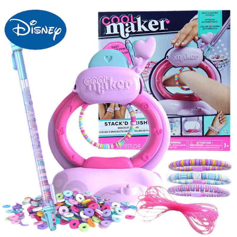 Disney Kummi Weaving Bebe Bracelet Maker String Weaving Machine DIY Toy Girl Handmade Gift H251018-image-1080475880