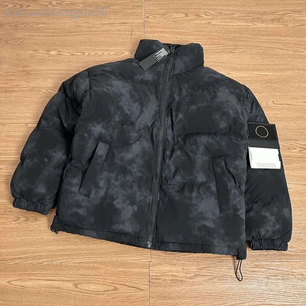 topstoney Mens Luxury stones Embroidered Down Puffer Jacket Hooded Warm WaterResistant 2024 Winter Coat stone a87 T251103