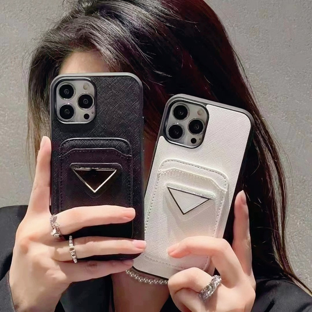 Designer Phone Case for Apple iPhone 17Air 17Pro 16 Pro Max Cases 15 Promax Case 14 Plus 13 12 11 XR XSMAX X XS 16E Luxury PU Leather Full Coverage
