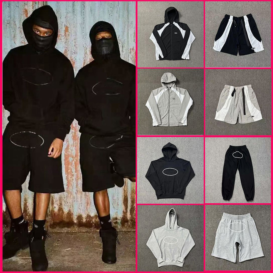 designer shorts ensemble sweat à capuche ensemble survêtement hommes sweat-shirt pull lettres ensemble d'été mode sportswear Corteiza manches cou