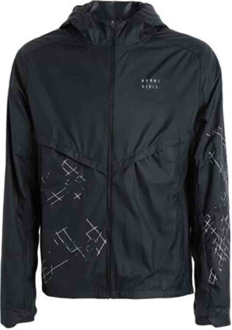 Mens hooded Elite running jacket division Jacket swear tech pack Training letter print suit Grid reflective brown black women's coat Short slee